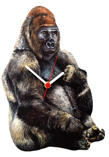 Gorilla clock gorillas - clock,