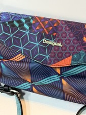 DESIGUAL Canvas Fold Over Bag