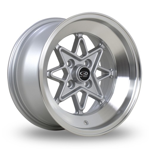 8x15 rota hachi silver - 4x, 8x15"