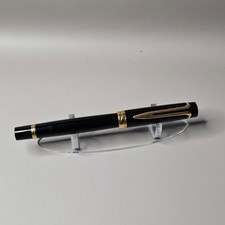 Waterman Liaison in gleaming black. 18k medium nib. Something very special