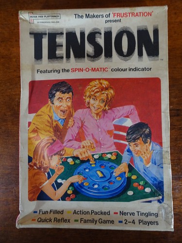 Vintage tension board game - board,