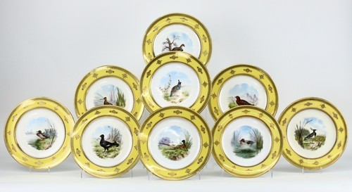 Set cabinet plates by - 9,