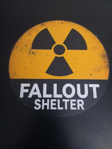 Fallout shelter 20cm metal - fallout,