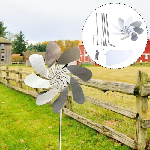 Stainless steel wind spinner - steel,