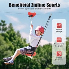160FT Zip Line Kit Stainless