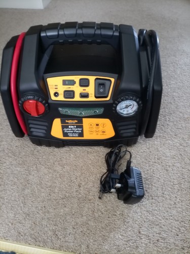 Halfords jump starter - 6-in-1,