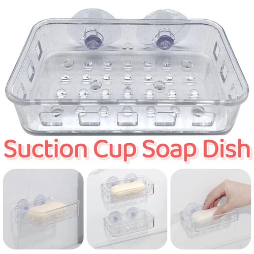 1pc suction cup soap dish - cup,