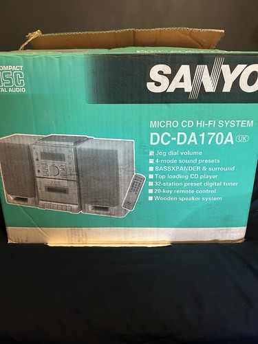 Sanyo da170a micro hifi - dc-da170a,