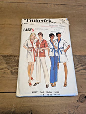 Butterick 6475 Sewing Pattern Dressing Gown / Robe & Trousers Large BEE Vintage