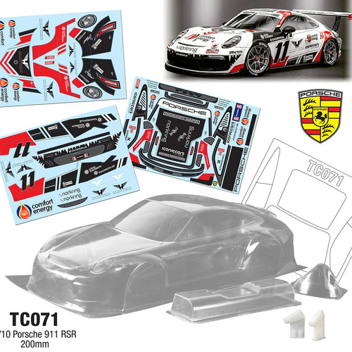 Tc071 porsche 911 rsr body - porsche,