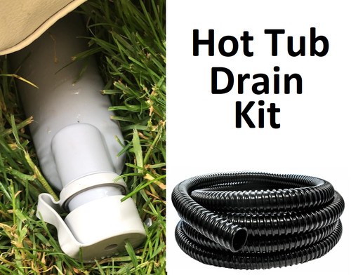 Hot tub drain - tubing, pipe