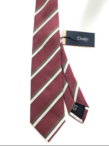 New drakes striped handmade - drakes,