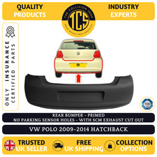 REAR BUMPER - PRIMED - FOR VW