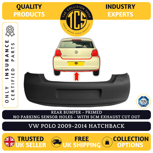 Rear bumper primed for vw - -,