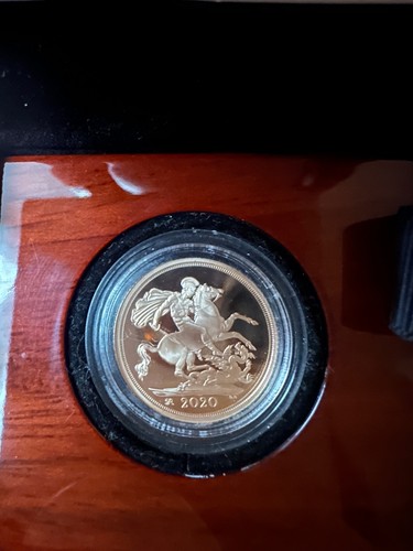 2020 proof full - gold, sovereign