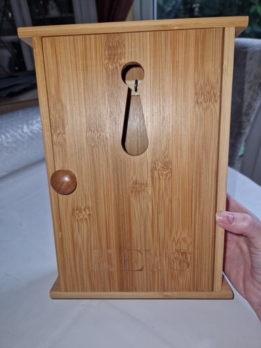 Bamboo key cabinet wall - bamboo,