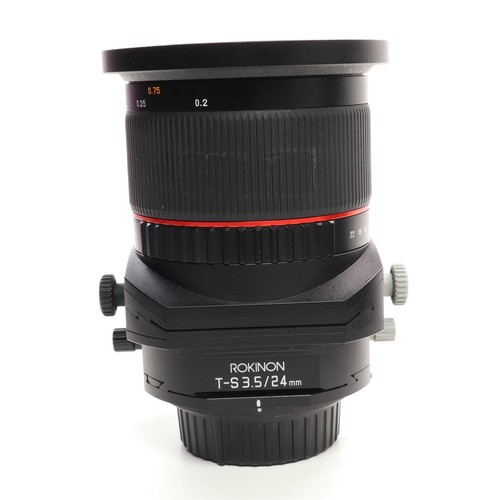 Rokinon 24mm tilt shift - 24mm, f/3.5