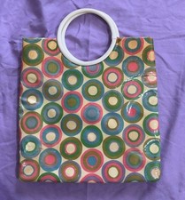 Vintage 1960-70's Vinyl Tote