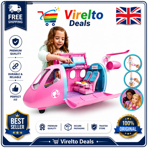 Barbie dream plane with pilot - with,