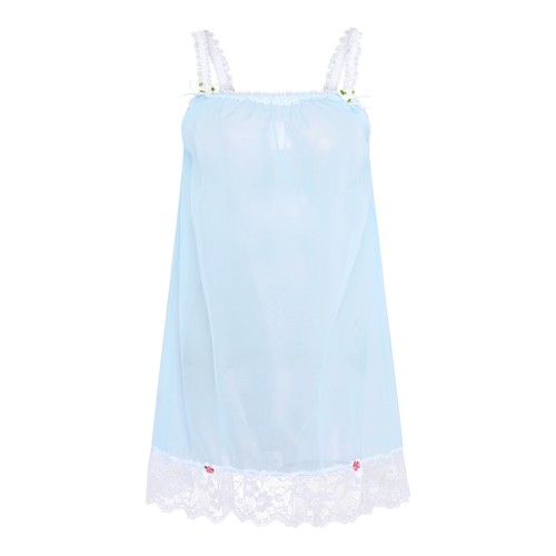 Satini lingerie sheer sissy - sheer,