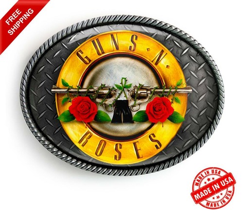 Guns roses belt buckle - n,