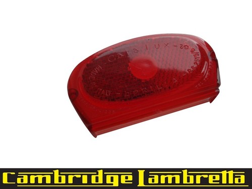 Lambretta rear light lens - rear,