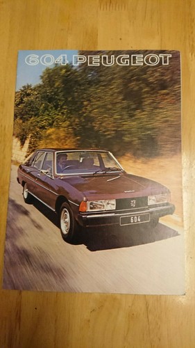 1977 peugeot 604 - 604, v6