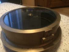 Antique Solid Brass nautical Instrument Housing/Binnacle.