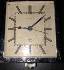 Antique E Gubelin Car Clock 