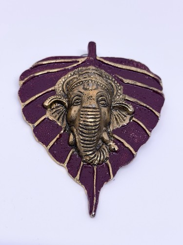 Lord ganesha leaf wall hanging - lord,