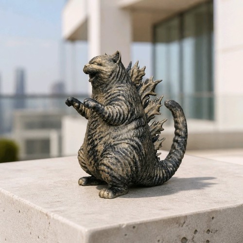 Catzilla ornament unique - catzilla,
