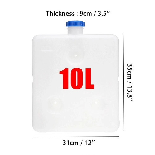10l 3holes plastic fuel oil - 10l,