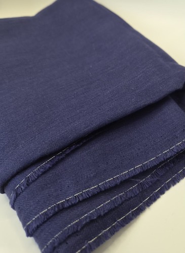 Navy blue irish - linen, fabric