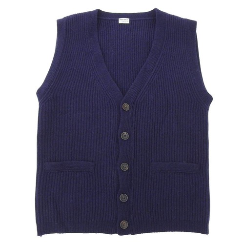 Anglo italian wool knit vest - knit,