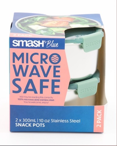 Smash blue 300ml stainless - blue, 2
