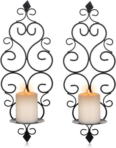 Iron wall candle - wall,