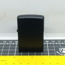 Genuine Zippo Lighter Case, Satin Black Finish Date H  16, 2016 No Insert, New