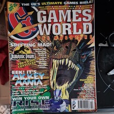 Games World magazine October 1994 Issue 4 sega nintendo amiga atari