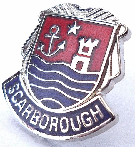 Scarborough town small pin - scarborough,