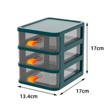 2/3/4 Drawer Plastic Tower