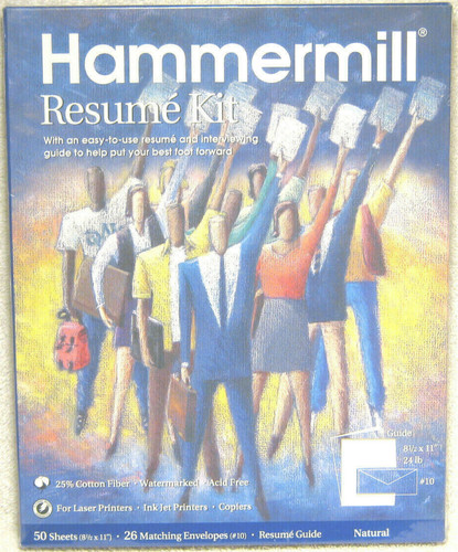 Hammermill resume kit - resume,