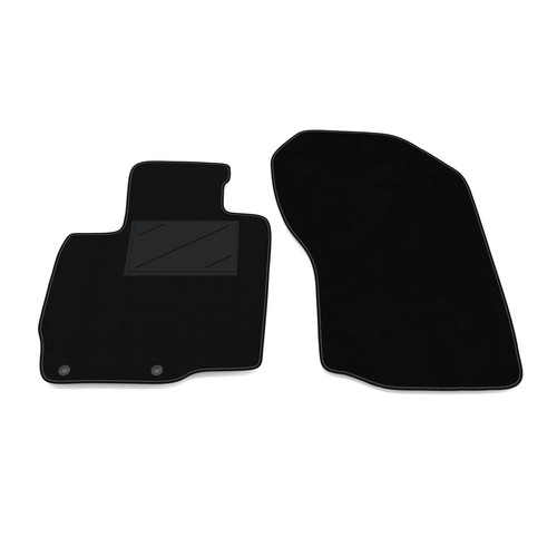 Floor mats front only piece - front,
