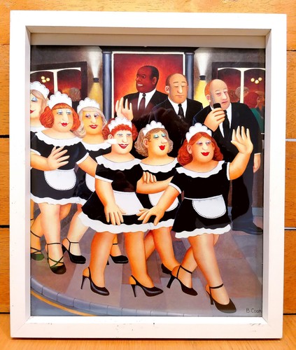 Beryl cook mounted print - mounted,