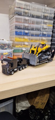Lego city wheel truck - 8, black