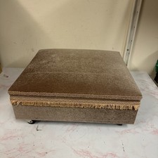 Old square lidded brown