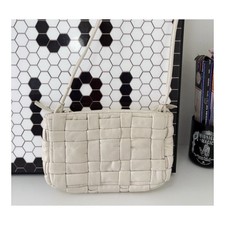 Zara Cream Quilted Woven