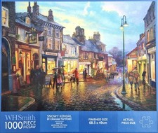 Pre-loved: WH Smith Snowy Kendal by Graham Twyford 1000 piece jigsaw puzzle