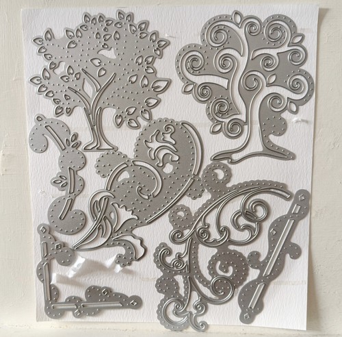 Mixed die set - -, trees