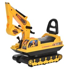  Ride On Excavator Digger Toy Truck for Kids 3+ | Construction Walker Tractor