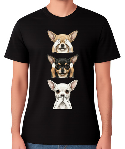 Chihuahua see evil hear no - evil,